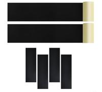 EXTRWORY Lot de 6 protections en PVC pour portes intérieures et extérieures - Protection des orteils pour armoires, îles de cuisine