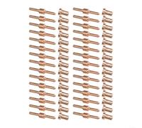 EXTRWORY Lot de 60 électrodes et buses de coupe plasma pour lampe torche PT-31 LG-40, consommables en cuivre rouge avec indice de 40 A pour le travail des métaux et la coupe industrielle