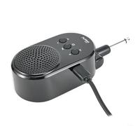 EXTRWORY Mini guitare 5 W USB rechargeable avec 635 mm rotatif pour basse électrique, amplificateur de poche portable avec batterie 850 mAh pour pratique de voyage