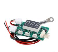 EXTRWORY Module de contrôle de température de ventilateur 4 fils Régulateur de vitesse industriel Réglage en temps réel Détection de défaut Vert 50 mm x 27 mm pour le refroidissement des équipements