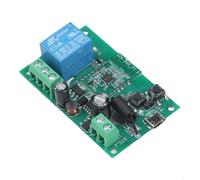 EXTRWORY Module de relais EWELINK Smart Switch 5 V-32 V avec modes autobloquants, télécommande WiFi RF pour domotique, vert