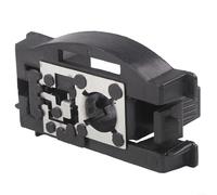 EXTRWORY Panneau de support de feu arrière extérieur gauche noir pour BMW X5 E70 2008-2013 OEM 63217262575 Convient pour remplacement extérieur de voiture