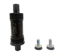 EXTRWORY Pédalier carré fileté T47 pour vélo de montagne, vélo électrique, vélo de route, en alliage, 73 x 118 mm, noir