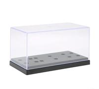 EXTRWORY Phonograph Boîte de rangement pour tourne-disque Stylet et protection de cartouche avec étui en ABS transparent