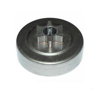 EXTRWORY Pignon de chaîne à 6 dents pour tronçonneuse 023 MS230 MS231 Tambour d'embrayage de rechange en alliage pour abattage d'arbres forestiers