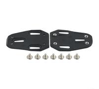 EXTRWORY Plaque de base pour pédale de vélo de route pour chaussures à crampons à 3 trous compatible avec Speedplay pour Zero X1 X2 X5 Pave Action ultra légère