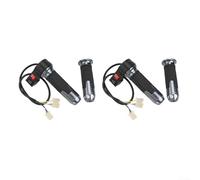 EXTRWORY Poignée d'accélérateur à 3 vitesses pour vélo électrique scooter 12 V-72 V compatible avec guidon de 22 mm avec fonction marche avant et arrière