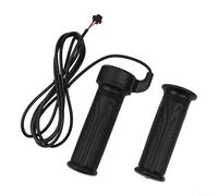 EXTRWORY Poignée d'accélérateur pour vélo électrique - 36 V 48 V - Guidon de VTT - 12,5 x 3,5 cm - Câble de 1,7 m pour les trajets et les cyclistes urbains