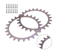 EXTRWORY Pointes en acier inoxydable pour tondeuse à gazon Worx pour Landroid S/M - Kit d'amélioration de roue de traction - Accessoires pour tondeuse à gazon S300 M500 M700 M1000