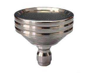 EXTRWORY Pommeau de douche en acier inoxydable à connexion rapide de 6,35 mm (taille L)