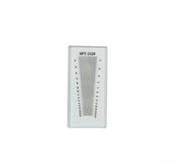 EXTRWORY Règle en verre transparent SFY241 (SFY2120) pour outil de mesure textile, compteur de fils portatif