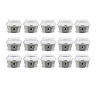 EXTRWORY Sacs à poussière de rechange pour Yeedi S16 Plus, filtration à 9997 % avec tissu soufflé fondu, résistant à la déchirure, design scellé pour EcoVacs X9 X11 T80S, idéal pour les maisons