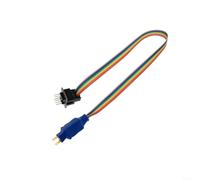 EXTRWORY SOP8 Câble de sonde à clip de test 127 mm pour puce SMD pour EEPROM Lecture Écriture Compatible avec outil de programmation USB pour ingénieurs et utilisateurs de bricolage (208 mm)