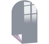 EXTRWORY Sticker mural magnétique en PVC avec craie et chiffon pour salle de jeux d'enfants Gris 40 x 100 cm