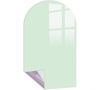 EXTRWORY Sticker mural magnétique en PVC avec craie et chiffon pour salle de jeux d'enfants Rose 40 x 100 cm