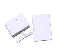 EXTRWORY Télécommande sans fil pour lumières bouton sans câblage rechargeable Portée 10 m à 20 m Charge 2 heures jusqu'à 60 jours Maison Lit Canapé Personnes âgées Mobilité limitée