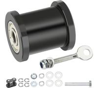 EXTRWORY Tendeur de chaîne de vélo avec rouleau de 4,5 cm pour Minibike pour BAJA Doodlebug DB30 pour MOTOVOX Mbx10, kit de réglage d'essieu réglable pour conduite hors route