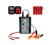 EXTRWORY Testeur d'injecteur de carburant avec 4 adaptateurs de taille 8 modes d'impulsion double canal pour kits de réparation automobile