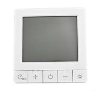 EXTRWORY Thermostat WiFi intelligent numérique programmable avec verrouillage enfant écran LCD pour système de chauffage domestique Tuya App Control Blanc (3 A)