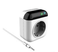 EXTRWORY Thermostat WiFi programmable - Contrôle vocal intelligent - Fonctionne avec Alexa Google Assistant - Blanc - 6 x 6 x 3 cm - Pour la maison et le bureau