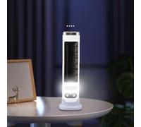 EXTRWORY Ventilateur de bureau portable avec moteur en cuivre sans balais 3,3 W à économie d'énergie USB pour véhicule, bureau, maison (rechargeable)