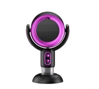 EXTRWORY Ventilateur d'échappement portable amovible pour barbecue d'intérieur et purificateur d'air (noir-violet)