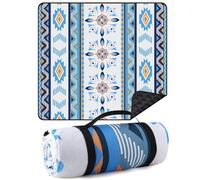 EXTSUD Couverture de Pique-Nique d'extérieur - Tapis de Camping Tapis d'humidité Cœur de mer Nique Portable Imperméable Camping