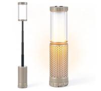 EXTSUD Lampe de camping d'extérieur rechargeable IP44 - Lanterne de camping à suspendre - Rétractable - Lampe de tente LED pour extérieur, camping, nuit