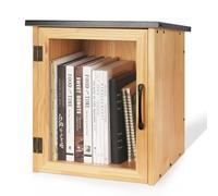 Exttlliy Petite boîte de rangement en bois pour les quartiers, la communauté et les écoles, pour partager des livres, des dépliants, des journaux, de la nourriture et des œuvres d'art (A)
