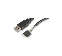 AKASA - Adaptateur USB Externe à Interne, 40cm