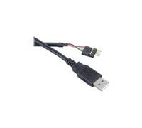EXUSBIE-40 - Câble USB - USB (M) - USB 2.0 - 40 cm - noir
