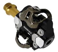 Exustar E-pm222 Pedals Doré Black / Gold