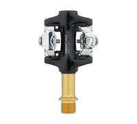 Exustar Pédale à Clip en Titane E-PM215Ti gris/noir universal