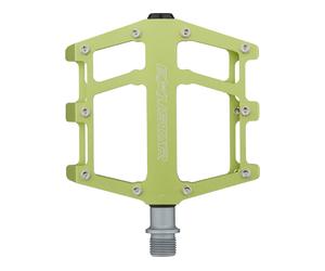 Exustar Pédales à Plateforme E-PB525 vert universal