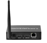 EXVIST H.265 1080p WiFi HDMI Encodeur vidéo avec Boucle, encodeur HDMI pour Diffusion en Direct sur Youtube, Facebook, avec Fente pour Carte SD Max.128G HTTP RTMP RTSP TS Compatible with NVR/HK