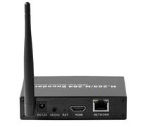 EXVIST H.265 1080P WiFi HDMI Video Encoder W/SD Card Slot Max 128G DDNS HTTP RTMP RTSP TS UDP Compatible with ONV/HK pour IPTV Live Streaming sur Youtube Facebook Vimeo etc.