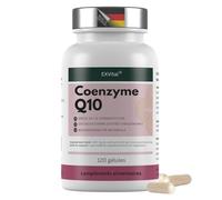 EXVital® Q10 Coenzyme, 200 mg par gélule, 120 gélules végétaliennes, suffit pour 4 mois, hautement dosé et sans additifs, produit en Allemagne et testé en laboratoire