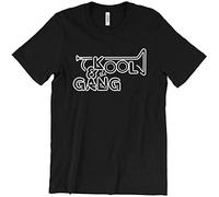 EXVXZ CSDC Short Sleeve Kool & The Gang T-Shirt RNB Soul Funk Vinyl Celebration Get Down on It Live Shirt Top Sweatshirt
