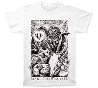EXVXZ Make Them Suffer Men's Watchers T-Shirt White
