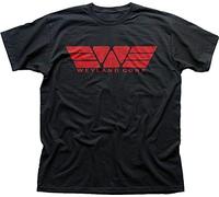 EXVXZ Weyland Corporation Corp Yutani Aliens Prometheus Black Printed t-Shirt Black