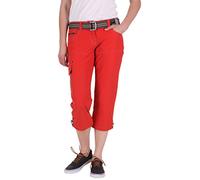 Exxtasy Montana Pantacourt Stretch pour Femme Idéal pour Les activités extérieures XL Cayenne
