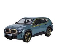EXYFRUX Alliage Moulé sous Pression 1:24 for BMW X5 I5 M3 M8 XM Series, Modèle Voiture en Alliage Moulé sous Pression, 6 Portes Ouvertes, Modèle De Véhicule Statique Voitures Collection(XM Blue)