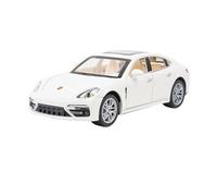 EXYFRUX Alliage Moulé sous Pression 1:24 pour Porsche Panamera Voiture De Luxe, Alliage Moulé sous Pression, Mini Véhicule Simulation, Modèle D’Exposition Dynamique Voitures Collection(White)