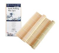 Exzact 2 pièces Sushi roulage nattes bambou Makisu moule pour Homemade