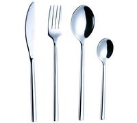 EXZACT 24 Pièces Couverts Forgés Inox pour 6 Personnes