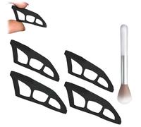 Ey-etour Kit de maquillage Ey-etour - Outil de fard à paupières réutilisable - Pochoir pour fard à paupières - Pour des effets de maquillage audacieux (4 pièces)