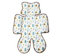 Eyand Bébé confortable Coussin Tête Corps poussette - Soft Poussette bébé siège Liner tête et support Body Pillow Créer soutien pour Tiny Baby In Car Seat, landau, poussette (Arbre)