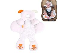 Eyand bébé Coussin poussette confortable - Nouveau-né Chef de soutien du corps pour siège d'auto, poussette Liner Seat Créer un soutien pour petit bébé sur le siège de voiture(blanc)