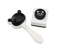 Eyccier 1PC Panda Sushi Moule Kit avec algues nori punch créatif Sushi Maker Moule de cuisine Rice Set Creative Cartoon Panda Rice Ball Kit d'algues en pente - Couleur aléatoire