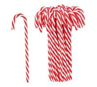 Eyccier Candy Cane Christmas Decorations 20pcs 5.9 Pouces Candons de Bonbons de Noël Rouges et Blancs Suspendus des décorations de Bonbons Portables.